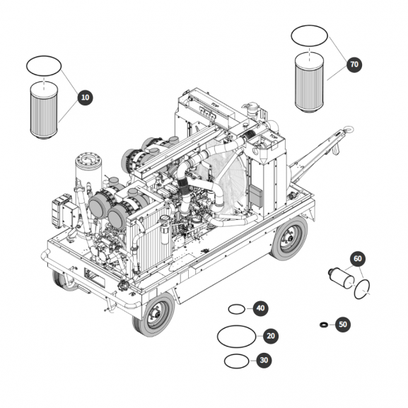 DrillAir h32 x28 h23 v21 Sprängskiss