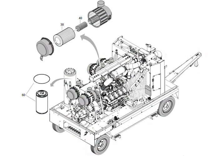 DrillAir X28, 1000h servicekit