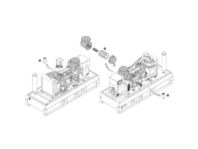 Atlas Copco QAS 150 VD S3A, 500 h