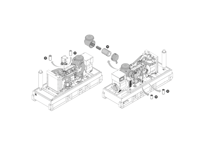 Atlas Copco QAS 150 VD S3A, 1000 h
