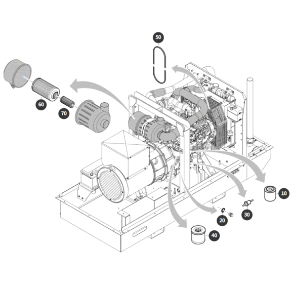 Atlas Copco QES 9 Kd 500