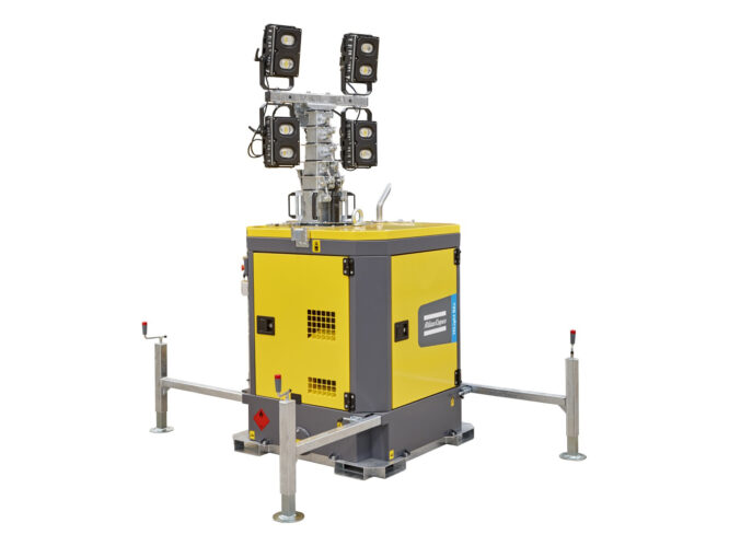 atlas copco hilight b6 belysningsmast
