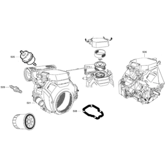 Servicekit Atlas Copco QEP R14 Honda