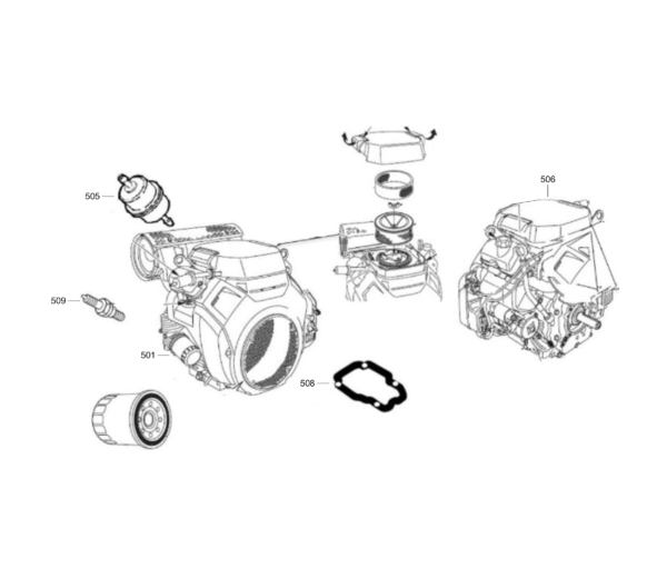 Servicekit Atlas Copco QEP R14 Honda