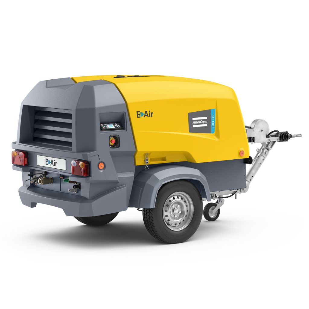 Atlas Copco H450 VSD elkompressor
