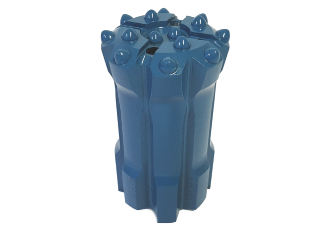 T51 borrkrona med 102mm i diameter utrustad med retrac