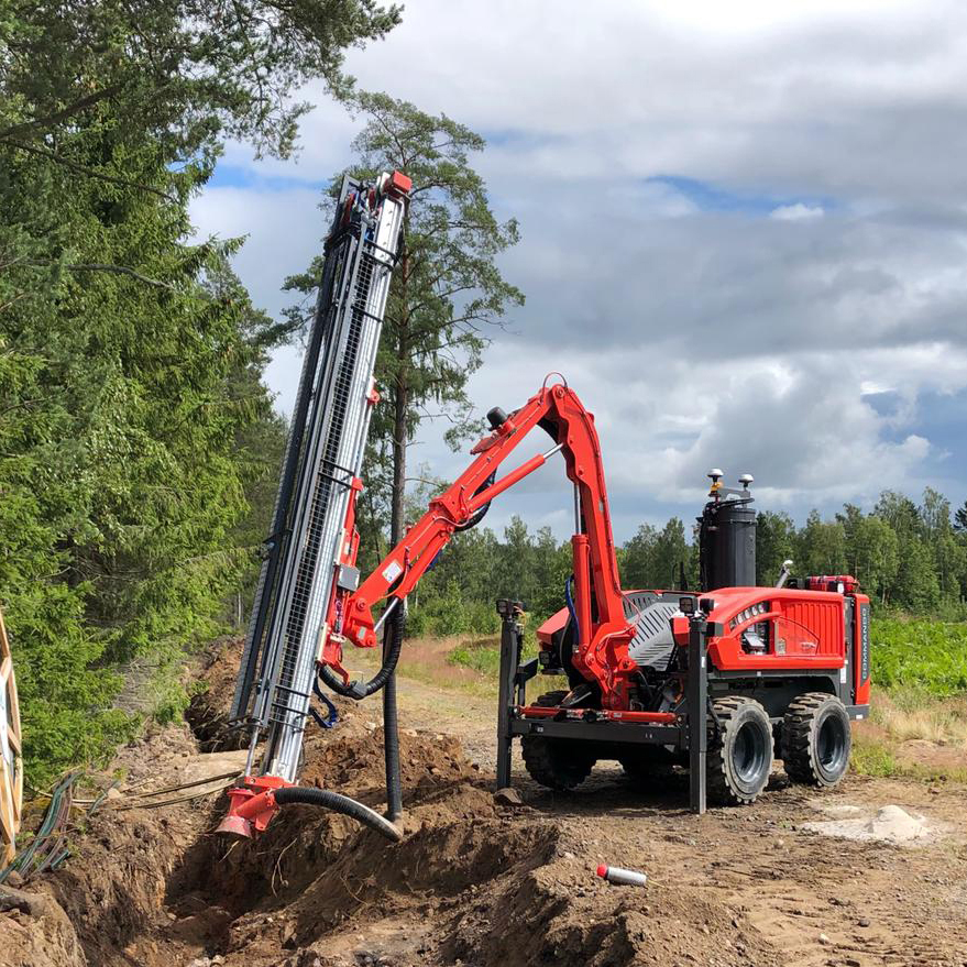 sandvik dc130ri borrvagn