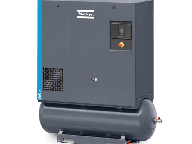 GA 5 - 7 skruvkompressor med extra tank