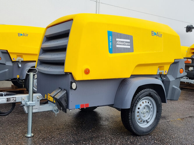 Atlas Copco E-Air H185 VSD Eldriven