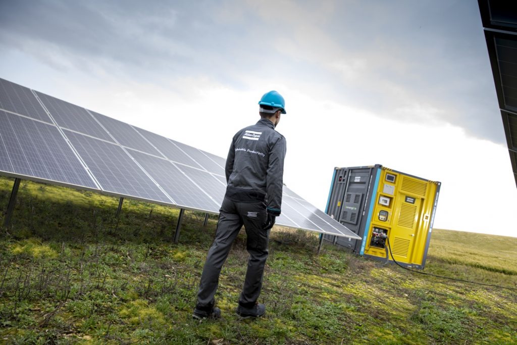 atlas copco ZenergiZe energilagringssystem