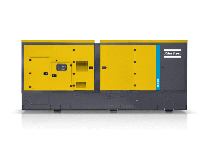 Atlas Copco QES stora reservkraftverk
