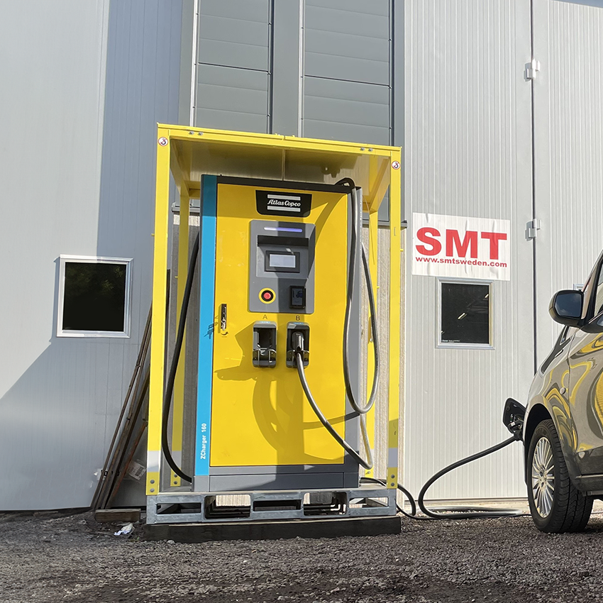Atlas Copco Z-Charge Snabbladdare | SMT Sweden