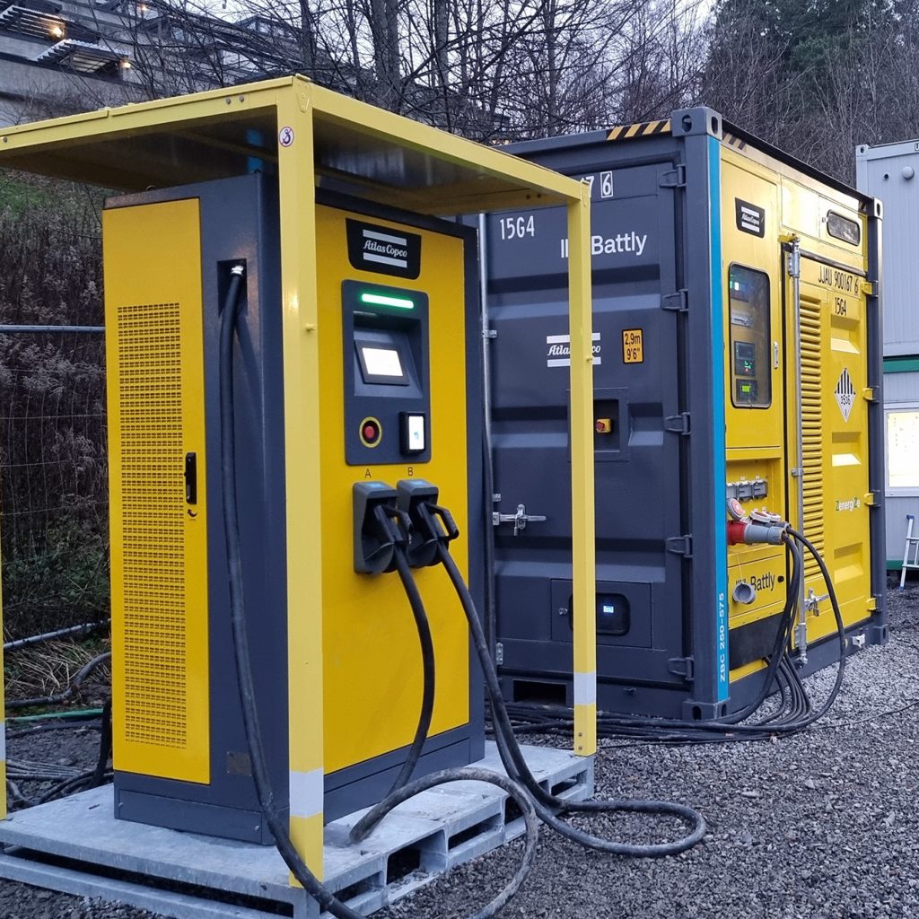 Atlas Copco Z-charge laddstation