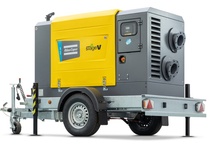 vattenpump ink släp