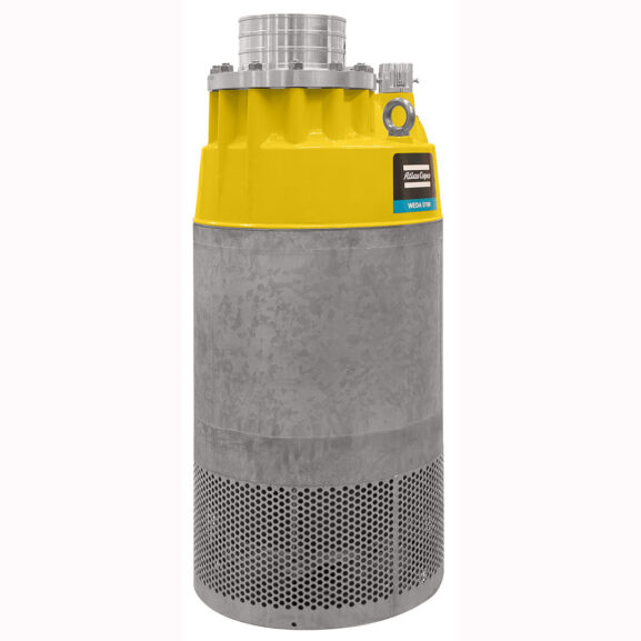 Dränkbar vattenpump