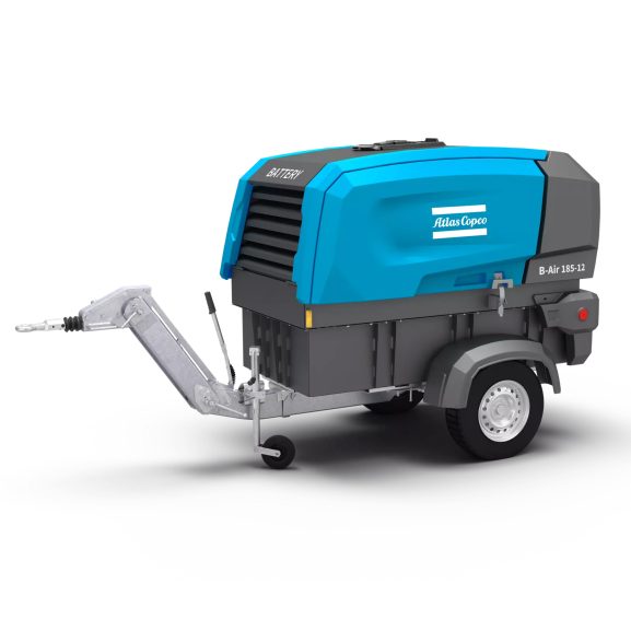 Atlas Copco B-Air 185 batteridriven kompressor