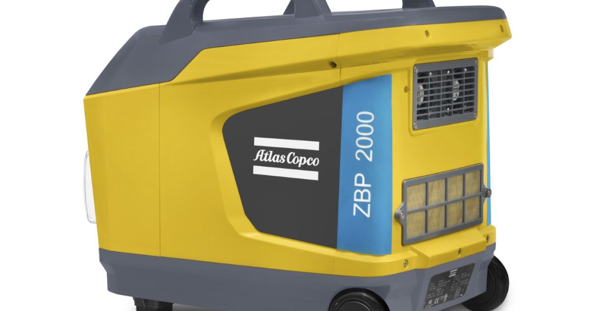 Atlas Copco ZBP 2000 Energilagring | SMT Sweden