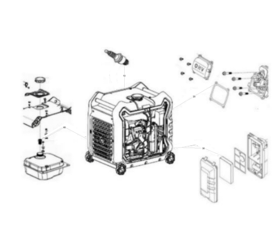 sprängskiss av atlas copco p6000i