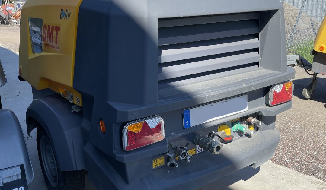 Atlas Copco E-Air H450 VSD Eldriven, 2021 | SMT Sweden