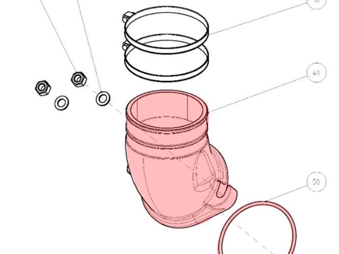 WEDA s50 utkast sprängskiss