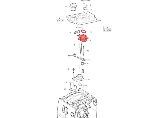 sprängskiss förgasare cobra combi