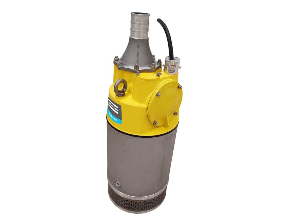 Atlas Copco WEDA D95N dräneringspump med softstart
