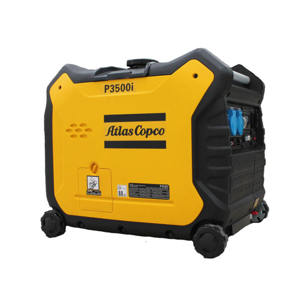 Atlas Copco P3500i generator med inverter