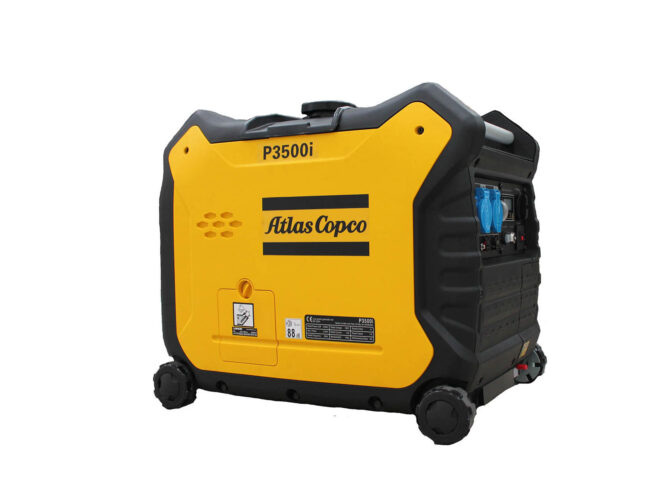 Atlas Copco P3500i generator med inverter