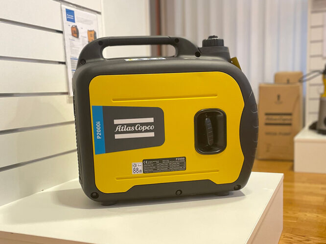 Atlas Copco P2000i Inverter Elverk 1-fas