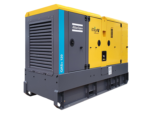 atlas copco qas+ 120 generator