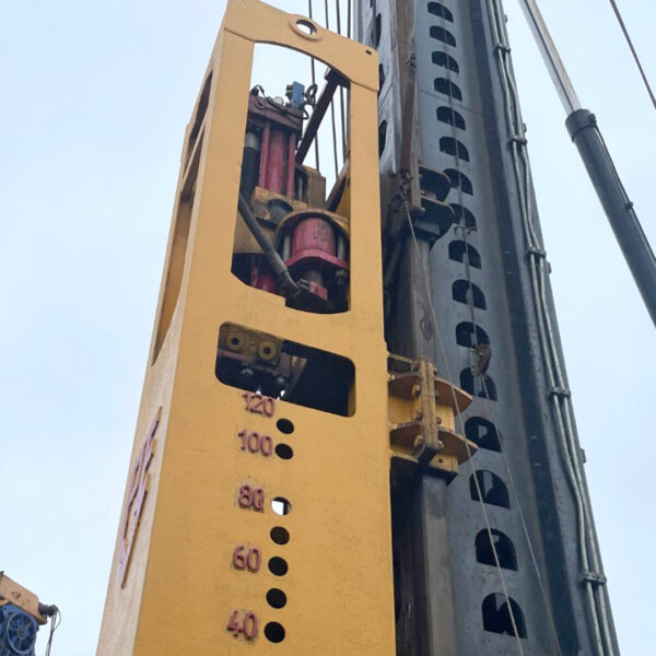 Pålningsmaskin hejare