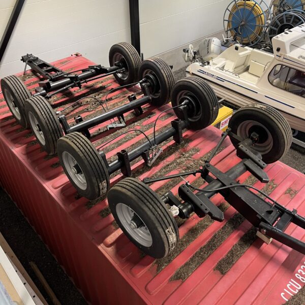 Hjulaxlar till DrillAir Y35 & V39