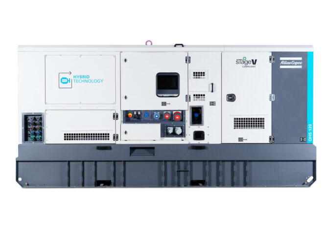 Atlas Copco QHS 120 Steg 5 Hybridgenerator