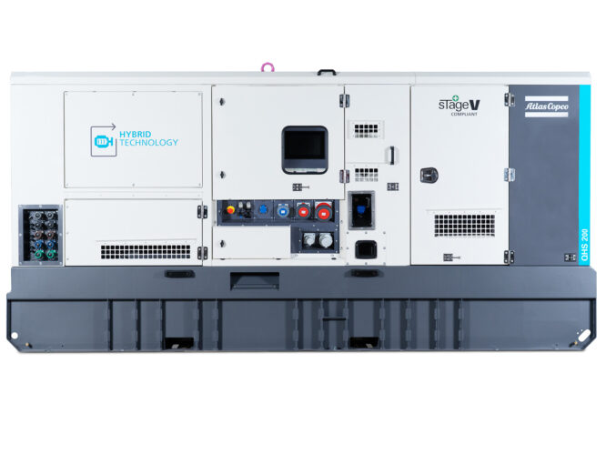 Atlas Copco QHS 200 S5 Hybridgenerator
