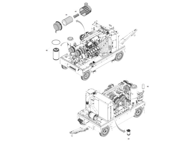 DrillAir X28 Kompressor service