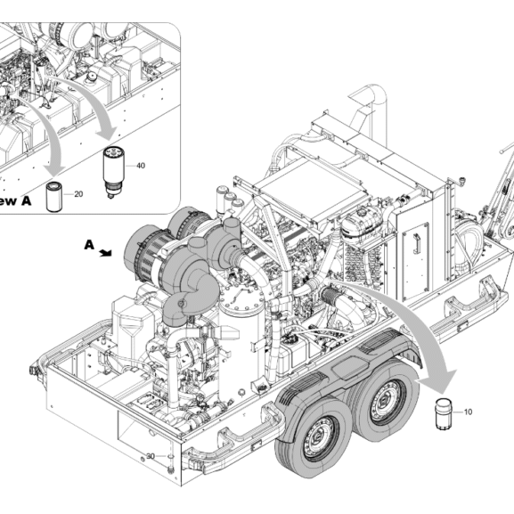 Servicekit 500h till X-Air 750-25