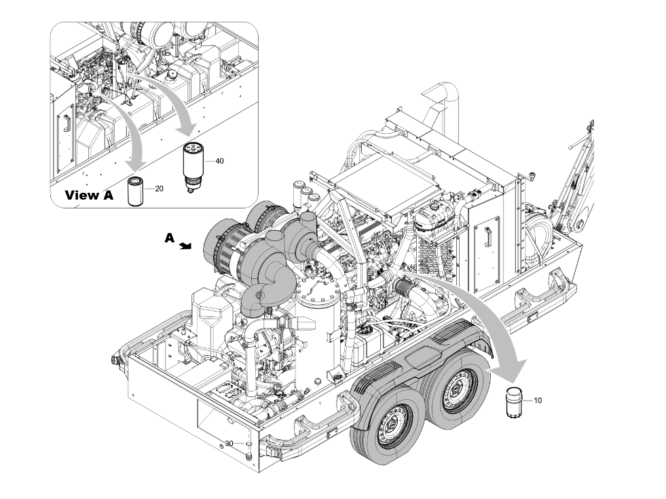 Servicekit 500h till X-Air 750-25