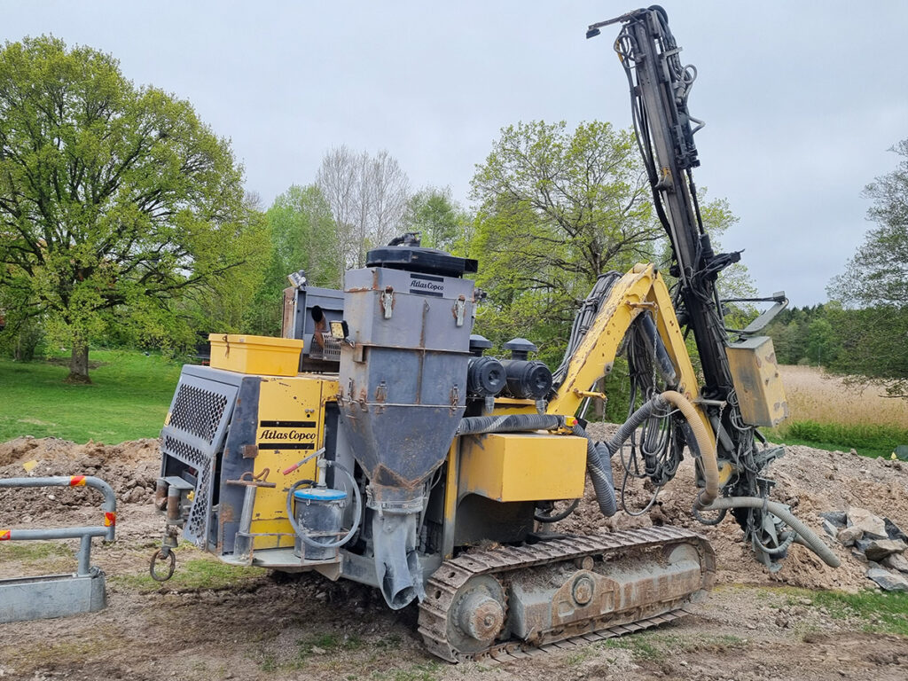 Atlas Copco Borrvagn