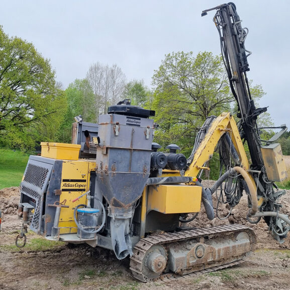 Atlas Copco Borrvagn
