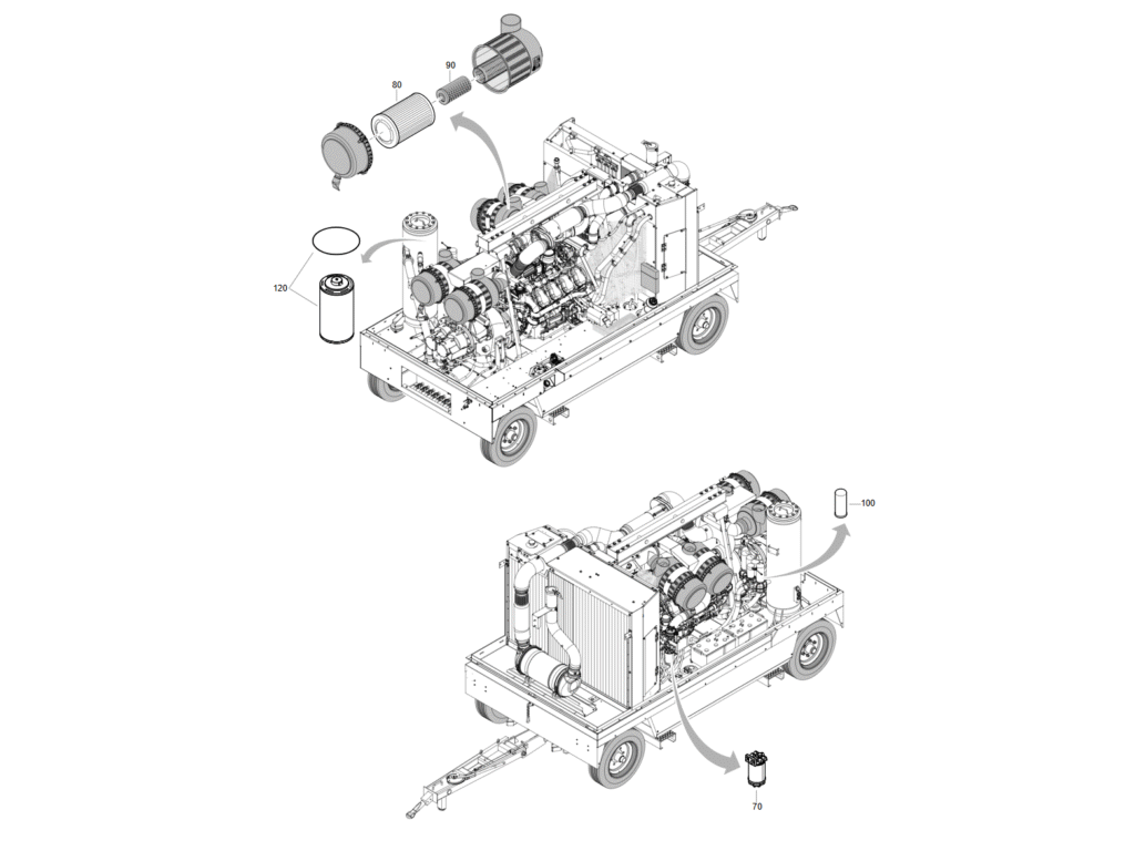 Servicekit Y35, 1000h