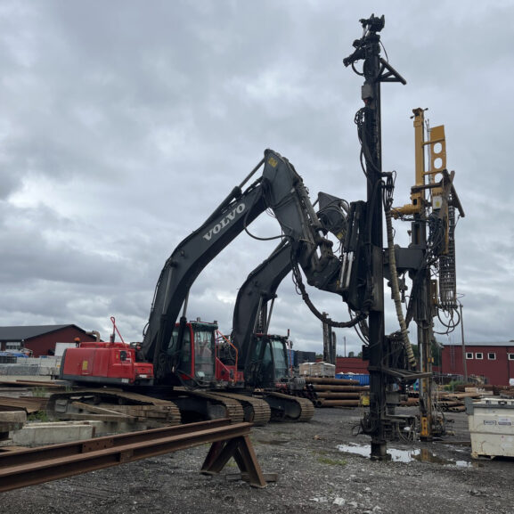 Volvo EC290 med SPD mast