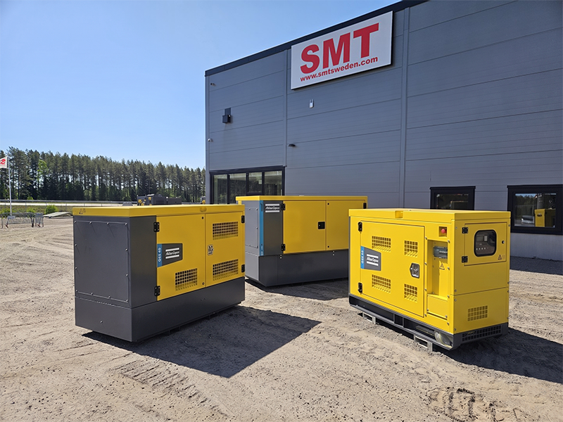 QES Reservkraftsgeneratorer från Atlas Copco